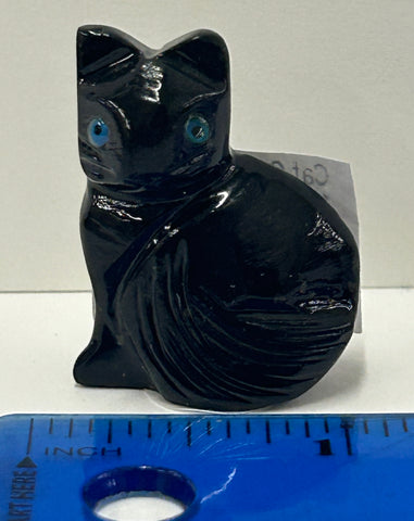 Black Onyx - Cat 1" Blue Eyes