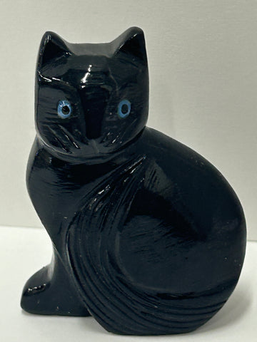 Black Onyx - Cat 2" Blue Eyes