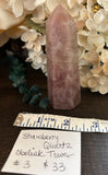 Strawberry Quartz Obelisk Tower #3