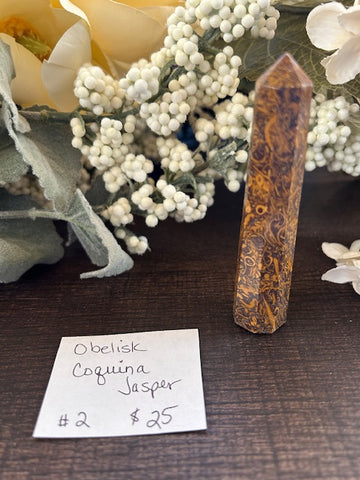 Coquina Jasper Obelisk Tower #2