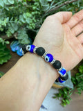 Evil Eye - Lava Diffuser Bracelet