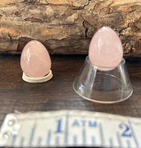 Rose Quartz Mini Egg