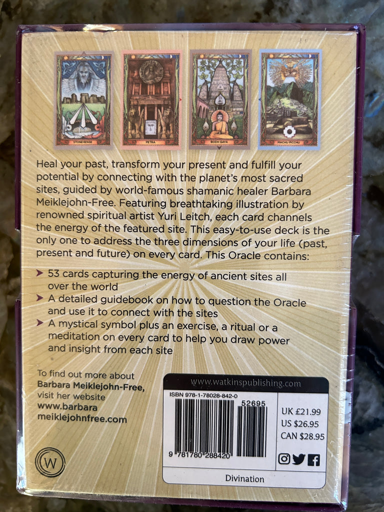 Sacred Sites Oracle Cards